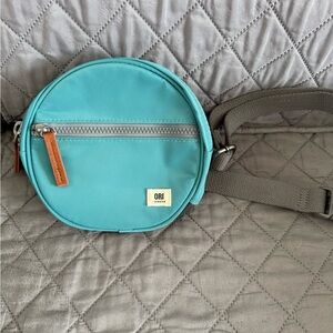 ORI Round Crossbody Bag in Teal